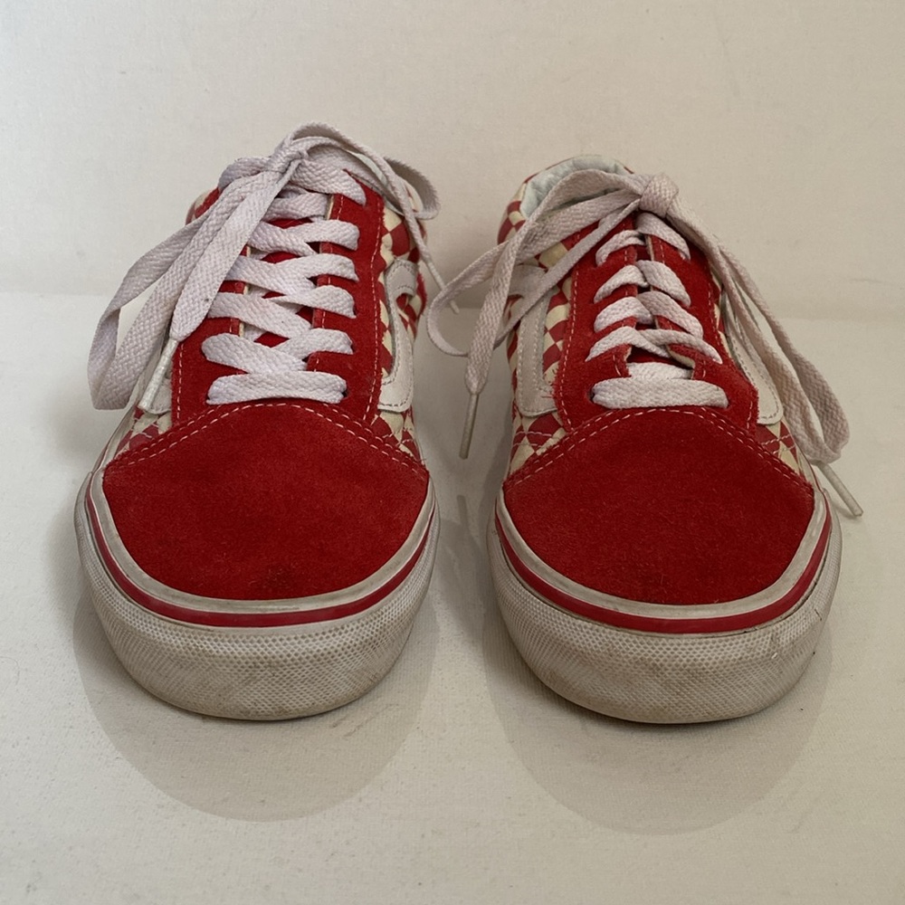 Youth Vans Old Skool Checkerboard sneakers size 3.5 - Picture 3 of 16